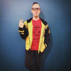Taliesin Jaffe Instagram - Omega level telepaths do it better. #Halloween #xmen