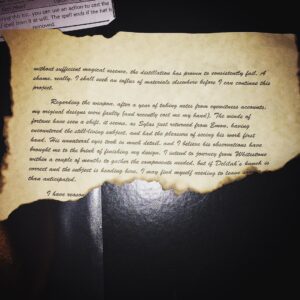 Taliesin Jaffe Instagram - The note... #critical role