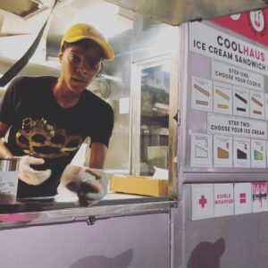 Taliesin Jaffe Instagram - Why did no one tell me we had an ice cream sandwich truck in our friends group?!? @coolhaus