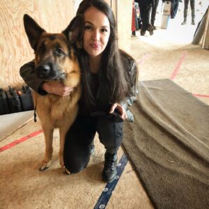 Tamara Duarte Instagram - See! we are friends in real life...#REX #policedog #catchmeifyoucan