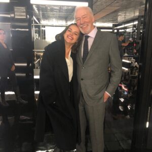 Tamara Duarte Instagram - RIP #ChristopherPlummer …. incredibly thankful to have worked with one of the greats .. His one piece of advice I will carry with me for the rest of my life. Thank you for all the laughs. “Leave the monkeys in the cage” #sagitarius