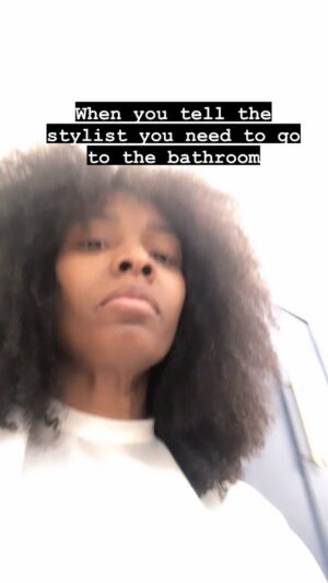 Tamberla Perry Instagram - Need to make sure she ain't jackin me up!!😂😂 

Tag a stylist who peep game and tag ya self if you guilty!🙋🏾‍♀️😂

#thegames #hairstyle #hairstylist #naturalhair #funny #comedy #reelsinstagram