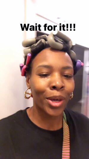 Tamberla Perry Instagram - OK, so y'all remember that head wrap I was wearing all day with them flexing rods underneath yesterday!!This is the final look. Stay to the end. @lehosthair products is NOT a game! 
I used this @lehost wrap and foam setting lotion on my natural hair with whatever size flexy rods I had and let it dry overnight. No straightening no washing. 
Lehost hair and Wigs Miracle line! @walmart or online at walmart.com

Y'all can blame @acurlywalk for this cut!! 2 months ago!! She DID that!!

#naturalhair #lehosthairandwigs #walmart #curlyset #reelsinstagram #ugc #influencer #ugccontentcreator #fyp #bettyboop #shoop