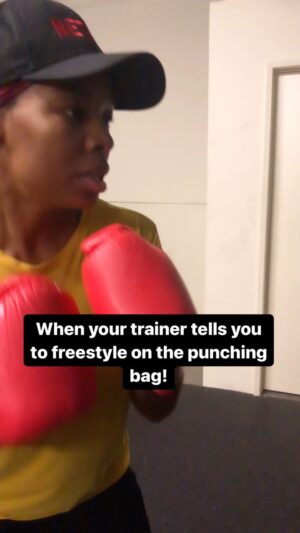 Tamberla Perry Instagram - People should be more specific!😂😂😂🤦🏾‍♀️😂
@the.harris.martin  yall come check him out!!

#freestyle #punchingbag #fitmom #mondaymotivation #getup #moveyourbody #silly #funny #comedy #bootcamp #reelsinstagram #workout