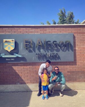 Tamer Hashem Instagram - I wish you a world of happiness my dear layla , have a lovely time in school 😘
@elalsson_official