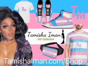 Tamisha Iman Instagram - Happy Pride Month🏳️‍⚧️🏳️‍⚧️#imandynasty #imanpower #TamishaIman