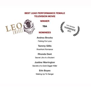 Tammy Gillis Instagram - Thank you and congratulations to all the @leoawardsbc nominees!! What an honour to be nominated with such a talented group of friends 🥰
#RiverfrontRomance 🛶💕 @vortex_prods 
(💕special thanks to leading man 
@mrmorgandavidjones 
 and director 
@seancisterna)