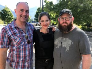 Tammy Gillis Instagram - LOVED every minute of working on @ghostwarstv with @simondavisbarry  @heatonactual and the entire cast and crew! Ghosts, guns, helicopters, and so much fun. Its coming to @crackle_tv Jan 5, 2023!  #GhostWars 👻 ⚔️ starrring @jogia @vincentdonofrio @kim.f.coates @kandysemcclure @kristinlehman1 @groovia @realmeatloaf @themaddiep @sharontwashere @sonjabennett9 @elise_gatien @carmel.amit @raincityryro @grangerphilip @realjessemoss @zaksantiago @tim_guinee