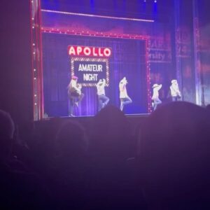 Tammy Jackson Instagram - Went to go see and support my husband’s Godson in the MJ Live Musical ( he plays Marlon Jackson ) he’s definitely a star ⭐️. He did such a great job! Then after dinner and a few too many drinks we had a Michael Jackson car concert on the way home…. What drinks and that good #Gumbo do 
. 🎵 😂

#GoodTimes #GoodPeople #GoodFood #GoodDrinks #GoodLaughs #MJMusical #MichaelJackson #TheJackson5