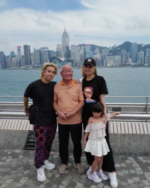 Tan Jian Hao Instagram - Went back to the same spot to recreate a photo from 20 years with my grandad ❤️