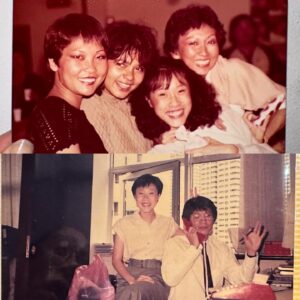 Tan Kheng Hua Instagram - It’s my birthday! So many phases, faces, fazed-nesses, failures, fabulousnesses, fissures, fixtures, fractures, friendship-ses, family-nesses, forgive-n-forget-nesses, foot-loose-n-fancy-free-esses. You’ve seen so much of me as an artist. Now see me in some of the many times i was other things! Kid me. Teen me. Uni me. Corporate adult me. Papa & me. Pregnant me. Mother me. Just married me. So many me’s. We are all so many me’s. Today i am 61 years of me. I want all these me’s. They’re all me. I am happier older. I see me more clearly. I continue to want better me’s and will work towards it. Today is my birthday. Shamelessly, joyously, gleefully, i grab today for myself. I hold me tight, every inch of me, all of me, all of me.