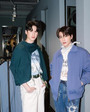 Tanatorn Saenangkanikorn Instagram - Thanks @aland_th for having us🩵

ALAND FALL-WINTER 2023 #BIFW2023 Visionary Stage @siamcenter 

#ALANDBIFW2023 #ALAND #ALANDTH #ALANDER #FW2023 #คลาสแฟชั่น