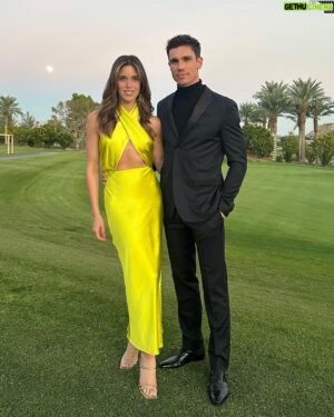 Tanner Novlan Instagram - Love in the desert. Congrats @trini1million & @marymillermethod