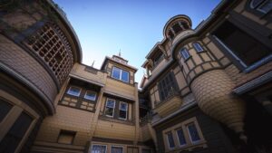 Tanner Wiseman Instagram - The @winchestermysteryhouse!! One of the most iconic locations in America! With THE MOST BIZARRE layout and even wilder history, we couldn’t wait to have the place to ourselves! 

THIS FRIDAY @destinationfear takes on the @winchestermysteryhouse on @travelchannel and @discoveryplus