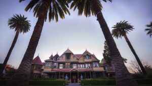 Tanner Wiseman Instagram - The @winchestermysteryhouse!! One of the most iconic locations in America! With THE MOST BIZARRE layout and even wilder history, we couldn’t wait to have the place to ourselves! 

THIS FRIDAY @destinationfear takes on the @winchestermysteryhouse on @travelchannel and @discoveryplus