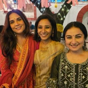 Tannishtha Chatterjee Instagram - Any festival is best celebrated with your dear friends n family. What a blast at Janaki Kutir last night !!!! Happy Diwali to all 🪔