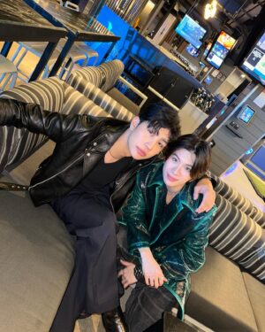 Tanutchai Wijitvongtong Instagram - Good to see you bro❣️ @tytan.t 
#LOfficielHommesxTopgolf