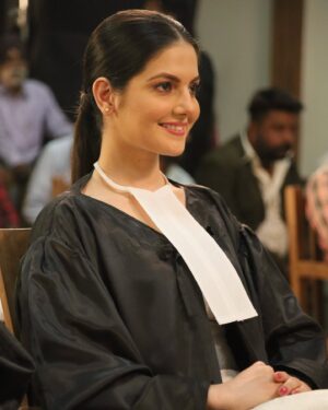 Tanvi Nagi Instagram - Thank you for making #NiMainSassKuttni2 a big hit! 🔥
 
I feel blessed to play the character of ‘Gurbaani Kaur’ & glad you loved the different shades of her in the film.. 
Watch @nimainsasskuttni2 now in Cinemas ❤️