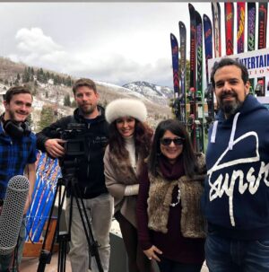 Tanya Memme Instagram - I chose the song “Anything Is Possible” in looking back at how my hosting career has taken me all over the world, and to some of the most prestigious events!  This was the time I filmed at the Sundance Film Festival with the incredible producer and friend @lisarameriez in Utah.  Now I’m teaching others to strive for their dreams of being the face of their brand, hosting their own show or being spectacular on stage or in the public eye.  I’m launching my 10 week course in March where I teach you everything I’ve learned from being on camera for over 25 years.  It’s taken me mist of last year to create it.  If you want more information let me know by sending me a DM!  I promise it will be a lot of fun stepping into your confident, authentic self on camera. 🩷