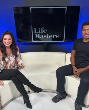 Tanya Memme Instagram - What a fantastic day today! I had the honor of interviewing @kuteblackson today on my Life Masters Podcast!  If you don’t know who this incredible man is… please follow him on social media and listen to his message, his gift and his calling.  He is pure love and life!  His has an extraordinary gift of helping people live a better life with love.  This episode will be out in 2-3 weeks and I’ll make sure to keep you all posted!  Thank you @kuteblackson