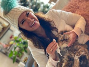 Tanya Memme Instagram - Getting into the Holiday Spirit over here!  You’ll still see all of my Holiday DIY’s on A&E!