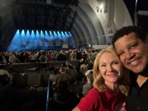 Tara Buck Instagram - Death Cab for Cutie at The Hollywood Bowl last night was insane!  Big congratulations to @onewhoharms and the entire band celebrating the 20 year release anniversary of #transatlantism I’m feeling very proud and fortunate to have been a witness to your fantastic journey over all these years.  Your hard work and constant dedication to your craft continues to blow me away.  Last night’s show was pure magic!  #deathcabforcutie #postalservice