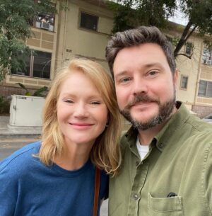 Tara Buck Instagram - Look who I ran into! @mcmillzz it was so delightful seeing you!! There is nothing quite like #truebloodfamily