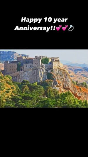 Tara Setmayer Instagram - 10 years ago today, I married the love of my life in Castello di Caccamo in Sicily. 2023, we returned to celebrate.  Words cannot express how blessed I am to share my life with my husband. Cheers to decades more love, life and happiness!