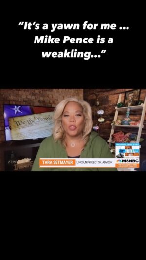 Tara Setmayer Instagram - Pence had some tough words for Trump regarding Jan 6th during the DC exclusive Gridiron Dinner. But it’s about 2 years too late. I know I’m not the only one who’s over Pence and his selective sanctimony. I’m so over this guy.
