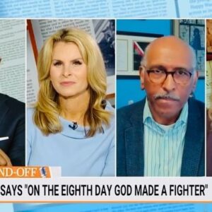 Tara Setmayer Instagram - Come for the Ron DeSantis nicknames…stay for the white boots and democracy quips! 
It’s always 🔥 on The Sunday Show a/@capehartj 
#Vote #msnbc #midterms