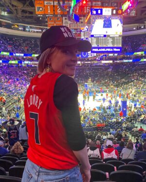 Tara Spencer-Nairn Instagram - RAPTORS FAN. WILL TRAVEL. Repping the forever Raptor @raptors raptors @kyle_lowry7 in his hometown. #wethenorth #kylelowryovereverything #letsgoraptors #rtz #raptors