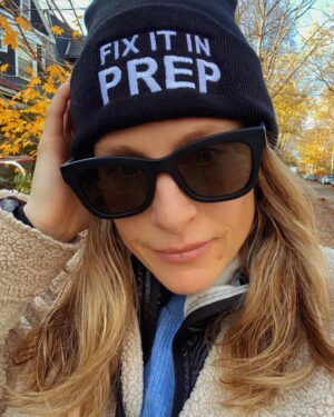 Tara Spencer-Nairn Instagram - But can you fix my zit in prep. 

@federgreenent