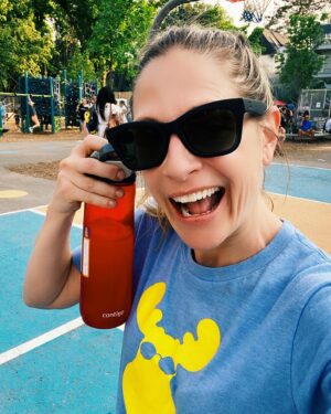 Tara Spencer-Nairn Instagram - TIPS TO SURVIVING KIDS SCHOOL FUNDRAISER!

Step 1 - Don’t help organize it. 

Step 2 - If you failed step 1 (I did) grab the largest portable liquid vessel and fill it with tequila. 

Step 3. Drink it. All of it. When it’s empty go back to step 2.
