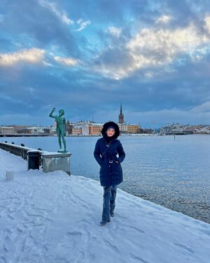 Tara Thaller Instagram - Hej Stockholm! ☃️