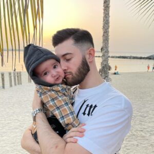 Tarek Benattia Instagram - Mon bonheur c’est toi mon Fils ❤️👶🏻
