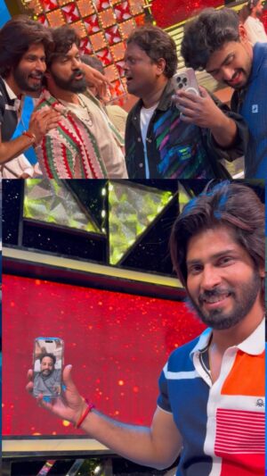Tasty Teja Instagram - Happy birthday @actorsivaji_ Anna 
From your BB Bros😀🥹
#tastyteja #amardeep #gautham #sivaji # biggboss7