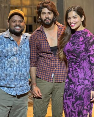 Tasty Teja Instagram - On my new movie sets @tastyteja  @subhashree.rayaguru @_supritha_9 

#amardeep #tastyteja #subbu #subhashree #supritha #biggboss #biggboss7telugu #teluguactor