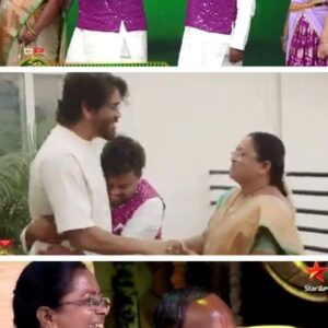 Tasty Teja Instagram - Finally my mother with King Nagarjuna gaaru

Costumes Designed by @nownwowethnicstudio

#BiggBoss7 #tastyteja #nagarjunaAkkineni
