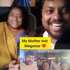 Tasty Teja Instagram - Finally my mother met Megastar 
#tastyteja #megastar #BiggBoss7