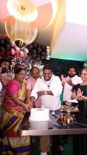 Tasty Teja Instagram - We were thrilled to host @tastyteja ‘s birthday celebration at Masterpiece. It was a pleasure to be part of his special day. Happy Birthday, Teja, and thank you for choosing us!🤗
.
.
.
#masterpiece #largestbuffet #buffet #food #birthday #birthdaycelebration #hyderabad
