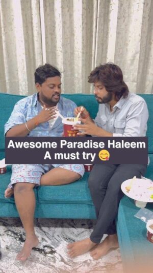 Tasty Teja Instagram - Paradise favourite Haleem is Back &  this time get it Delivered to Doorsteps 😍😍

Available in both Chicken and Mutton, Family Pack as well as Single pack. Indulge in Amazing flavours , Great Taste, Quality and Hygiene. 

Order Now from Swiggy | Zomato | Paradise Own App ✅

#haleem #mutton #paradise #ramazan #chicken #ordernow