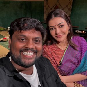 Tasty Teja Instagram - Get ready guys excellent video is Loading Thank u @kajalaggarwalofficial gaaru 

Awesome food from @kadali.kitchen 

#kajalagarwal #tastyteja #kadali #Satyabhama