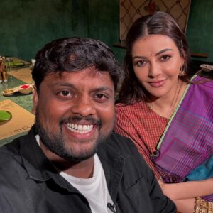 Tasty Teja Instagram - Get ready guys excellent video is Loading Thank u @kajalaggarwalofficial gaaru 

Awesome food from @kadali.kitchen 

#kajalagarwal #tastyteja #kadali #Satyabhama