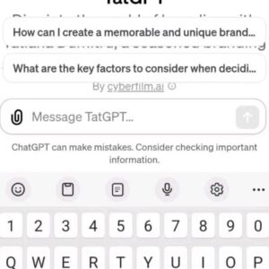 Tatiana Dumitru Instagram - Thrilled to be one of the first to have their own custom ChatGPT created, and I'm super excited to introduce you to TatGPT - Your Personal Branding Expert!💃

As a seasoned brand specialist, I've channeled my expertise and experience into crafting this exceptional tool, and I'm eager for you to experience its capabilities.

🔹 Need guidance on rebranding? TatGPT is here to assist. 

🔹 Seeking expert advice on brand naming? TatGPT has the answers.

 🔹 Curious about effective branding strategies? TatGPT has the insights you seek.

But here's the twist – TatGPT not only provides accurate answers, but it also mirrors my own voice and style, complete with the occasional pun. 🎙️ So, get ready for a branding experience that's not just informative but also delightfully witty!

And that's not all – feel free to throw in some personal questions; you might be surprised by the responses! 

Click the link in my bio to give TatGPT a spin and discover a world of branding wisdom.

 What's the first question you'd like to ask TatGPT? 

Let's get this branding party started!✨️

https://chat.openai.com/g/g-sWk24qGuR-tatgpt

#tatgpt
#chatgpt
#openai
#customchatgpt
#brandingexpert
#preteecreative