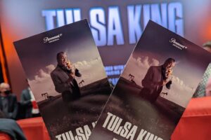 Tatiana Zappardino Instagram - What an night wowzer! My first premier and I couldn’t ask for a better time or cast! Thank you for having me @paramountplus @tulsaking you made me feel so special and I am so honored to be part of the team ❤️ NOVEMBER 13th is coming!!!
.
.
.
.
.
.
.
#tulsaking #paramount #actor #redcarpet #dreams #magical #film #tv #nyc #premiere #womeninfilm #macys