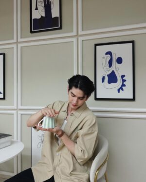 Tawinan Anukoolprasert Instagram - ☕️ or 👦🏻