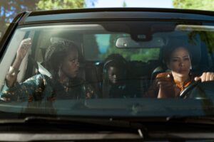 Tawny Cypress Instagram - driving out to dairy queen, i casually mention i watched the new episode of #yellowjackets while she was at the gym this morning.

#simoneisabouttoloseit #thankgodsammyhasheadphones
@rukiya.bernard @shoyellowjackets