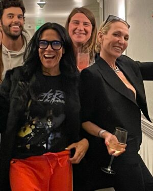 Tawny Cypress Instagram - My team and me before #paleyfest 

Doin’ the ‘do: @richardnormangrant 
Beatin the face: @shadaraholmes.mua 
Pulling the look- @lisoulondon -: @kevinmichaelericson 

And a big shoutout to my after party crew ❤️

#laurenambrose @simonekessell @stevenakrueger and others :)