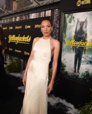 Tawny Cypress Instagram - it’s giving…. horror xtravaganza 🧟‍♀️🐝
pics from yellowjackets season 2 premiere and afterparty :)) episode one streaming now on @showtime 

thank you to my incredible team, as always 💕
hair: @richardnormangrant 
makeup: @shadaraholmes.mua 
stylist: @kevinmichaelericson 
wearing: @brandonmaxwell