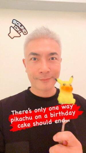 Tay Ping Hui Instagram - I left the best for the last..
最好的当然留到最后。
#taypinghui #taypinghuisayone #pikachu #birthday
